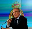 Florentino Pérez, presidente del Real Madrid convovó a elecciones y anunció que buscará su reelección en el máximo cargo del club merengue. FOTO GETTY