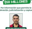 En la imagen, alias Cumballo, buscado por desaparición forzada y secuestro con fines extorsivos. FOTO Gobernación de Antioquia.