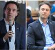 El alcalde de Medellín, Federico Gutiérrez, y el exalcalde, Daniel Quintero. FOTOS: El Colombiano