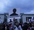 Imagen de referencia de una manifestación por el asesinato de líderes sociales en Colombia. FOTO COLPRENSA.