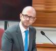Andrés Felipe Arias, reapareció en el juicio al expresidente Álvaro Uribe. FOTO: captura de pantalla