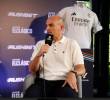 Esteban Cambiasso durante su visita a Medellín. FOTO CORTESÍA