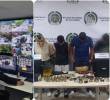 Los sospechosos fueron interceptados por la Policía cuando se desplazaban en un vehículo. FOTOS: Cortesía Departamento Policía Urabá