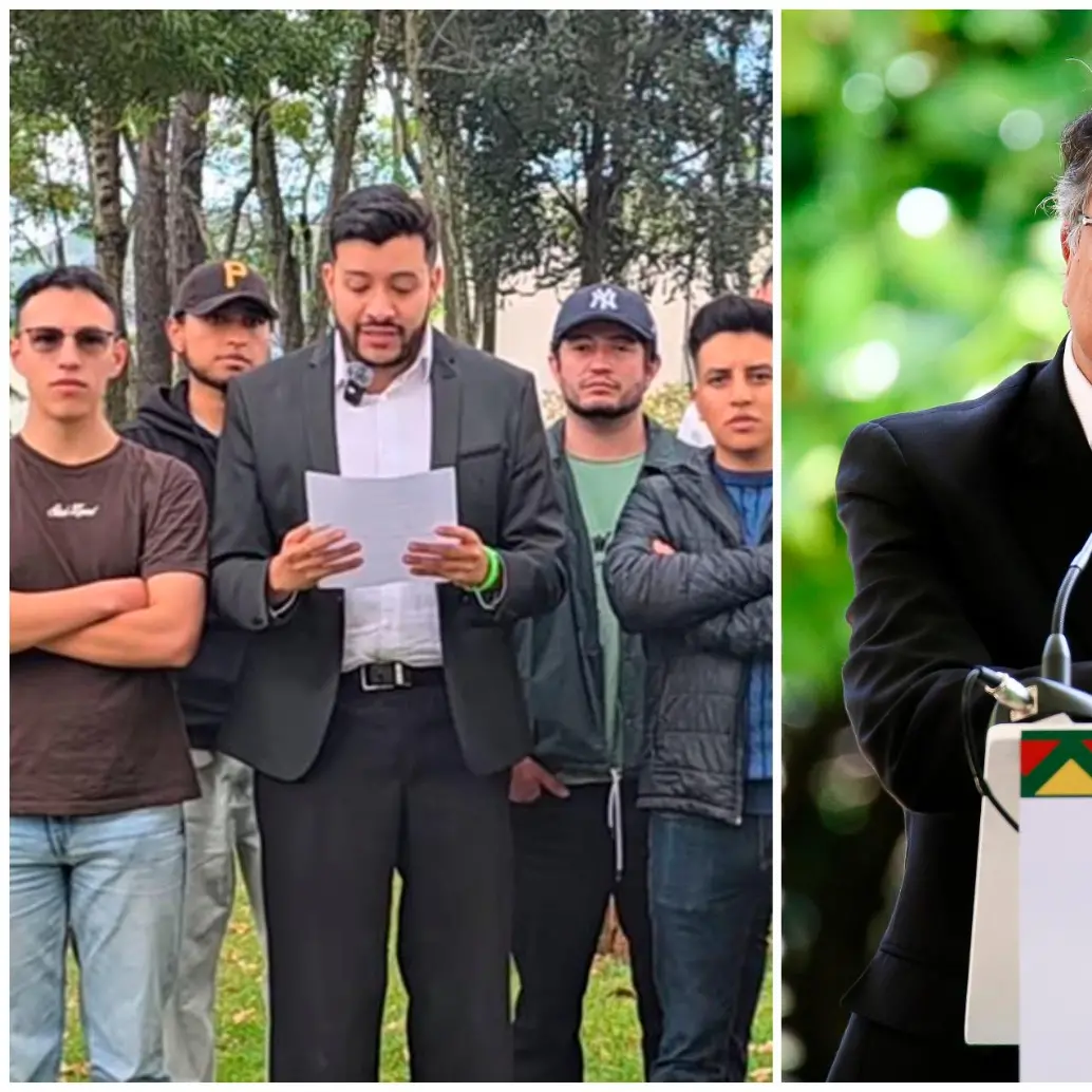 El influencer @elbrayan (izq.) respondió con humor a las declaraciones del presidente Gustavo Petro (der.) que desataron polémica en redes sociales. FOTOS Tomada de Instagram @elbrayan y Colprensa 