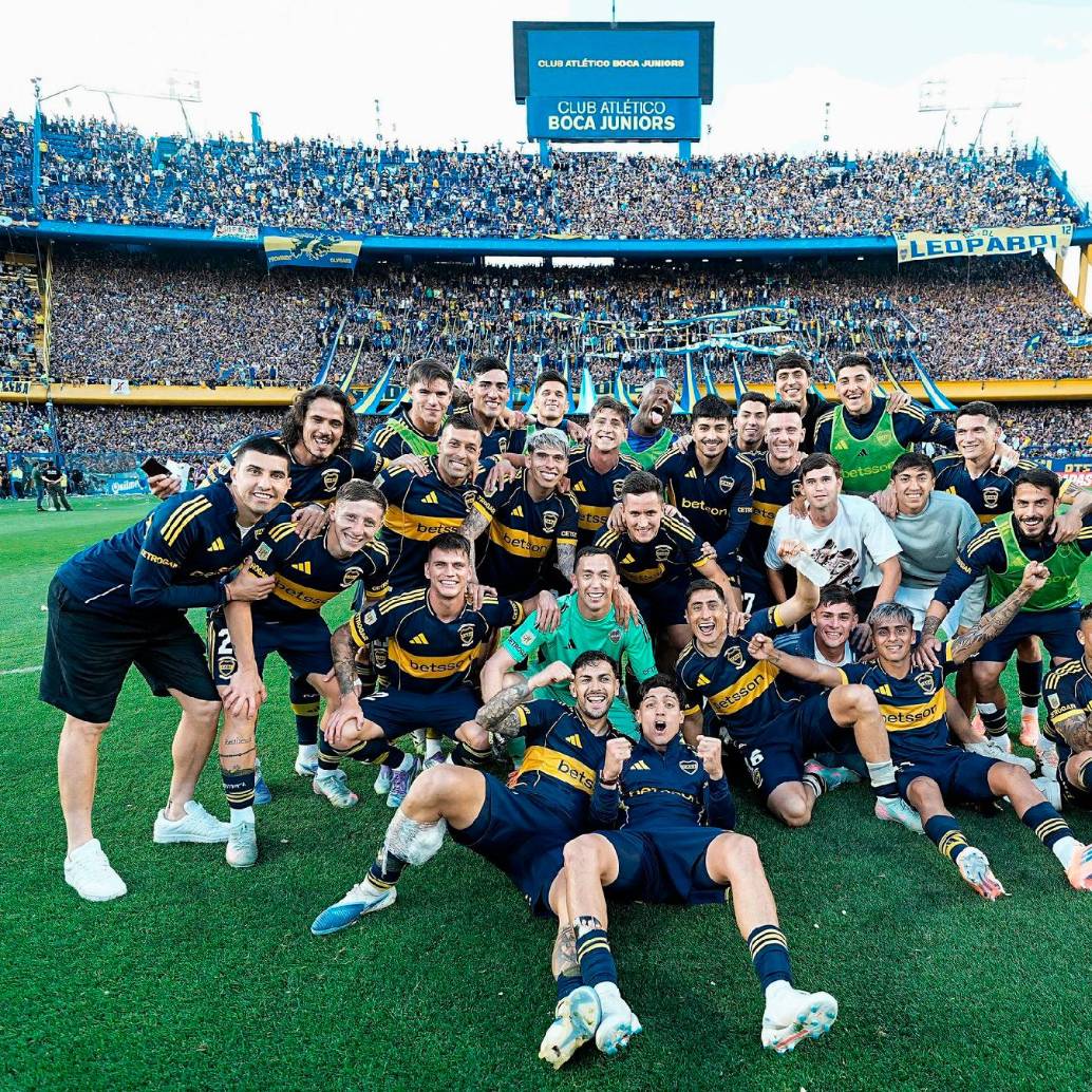 Boca Juniors recupera protagonismo en el fútbol de Argentina. FOTO @BOCA