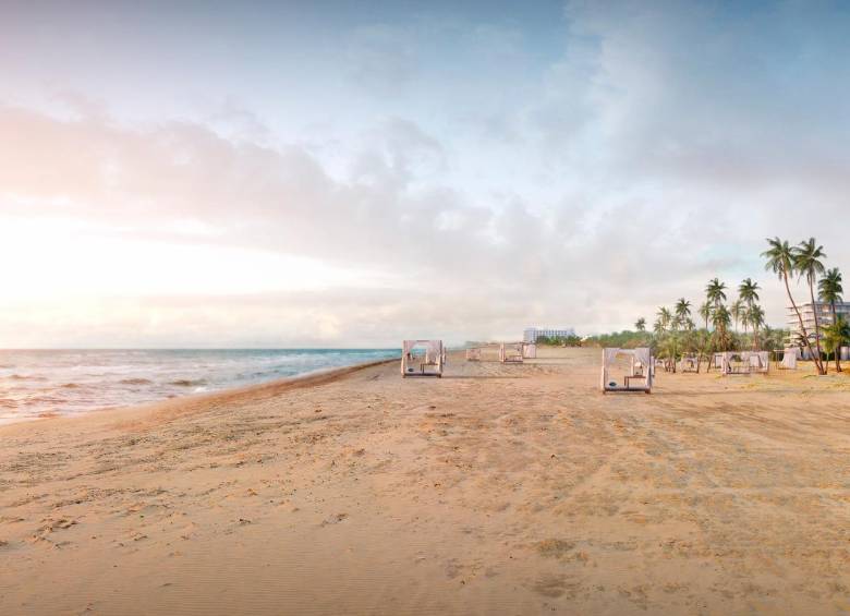 Salida directa a la playa, una característica que identifica a los proyectos morros. FOTO CORTESÍA