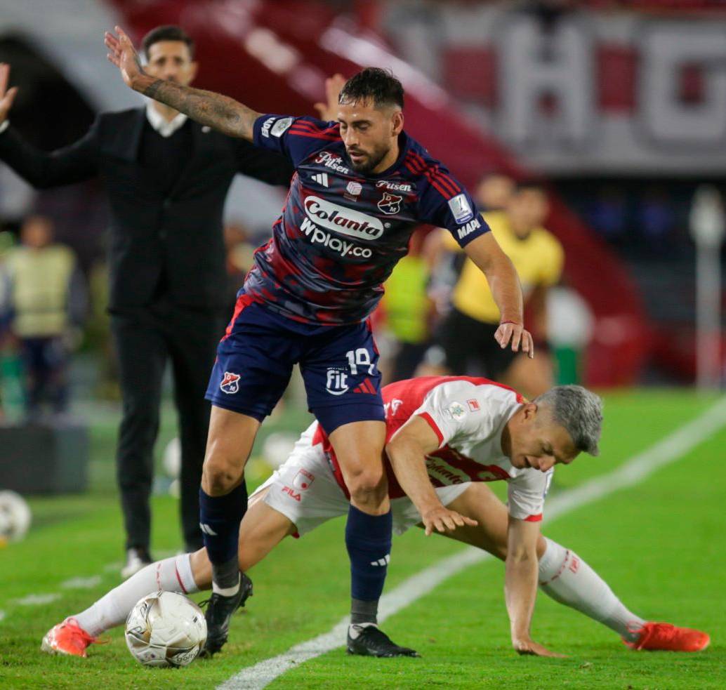 El delantero argentino Francisco Fydriszewski ha sido uno de los mejores futbolistas del DIM en los partidos previos a la final. FOTO: COLPRENSA