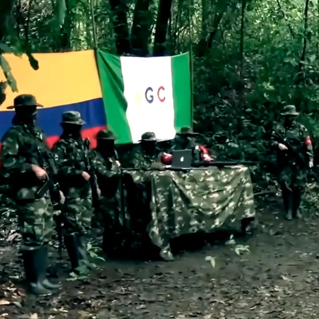 El Clan del Golfo se autodenomina Ejército Gaitanista de Colombia (EGC). IMAGEN TOMADA DE VIDEO.