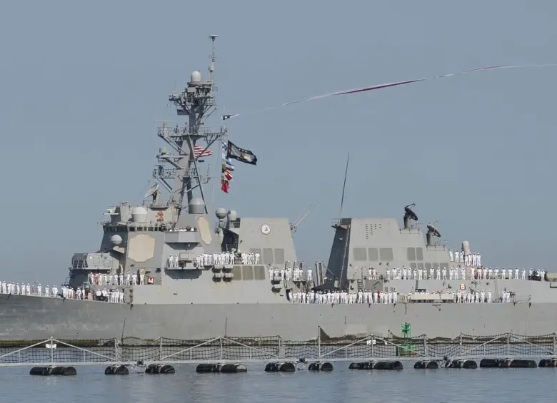 Este es el USS Gravely. Foto: Sea sources.org