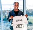 Linda Caicedo renovó su contrato con el Real Madrid hasta junio de 2031. FOTO TOMADA X@realmadridfem
