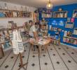 Ítaca Librería, ubicada en Laureles, hace parte del Tour de LibrerpiasFOTO: Esneyder Gutiérrez.