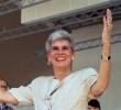 Ella era Violeta Barrios de Chamorro, expresidenta de Nicaragua. FOTO: Imagen tomada de redes