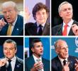 Los presidentes de Argentina, Chile, El Salvador, Ecuador, Paraguay y Honduras son cercanos a su homólogo estadounidense Donald Trump. El candidato presidencial colombiano Abelardo de la Espriella recibió esta semana el apoyo de Trump. Foto Getty-El Colombiano