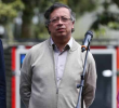 El presidente Gustavo Petro reforzó su esquema de seguridad tras la reciente amenaza. Imagen, Colprensa.