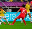 Sintia Cabezas es una de las jugadoras de Colombia que militan en el fútbol del exterior, y es una de las piezas claves del técnico Carlos Paniagua en el Mundial Sub 20 de Polonia. FOTO CORTESÍA FCF