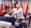 En los cimientos del hotel, Cristóbal Gámez formó su centro de meditación donde realiza sonoterapia, terapias de relajación y conexión áurica. <b><span class=mln_uppercase_mln> </span></b>FOTOS<b><span class=mln_uppercase_mln> camilo suárez</span></b>