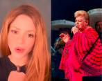 Paquita la del barrio es Team Shakira Foto: Tomadas de redes sociales. 
