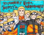  Masashi Kishimoto publicó esta ilustración para celebrar el aniversario de Naruto. FOTO: CORTESÍA