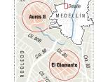 Varias calles de El Diamante, Aures y Bello Horizonte sintieron la fuerza de las lluvias y la falta de atención a las quebradas. FOTO EDWIN BUSTAMANTE Y JULIO CÉSAR HERRERA