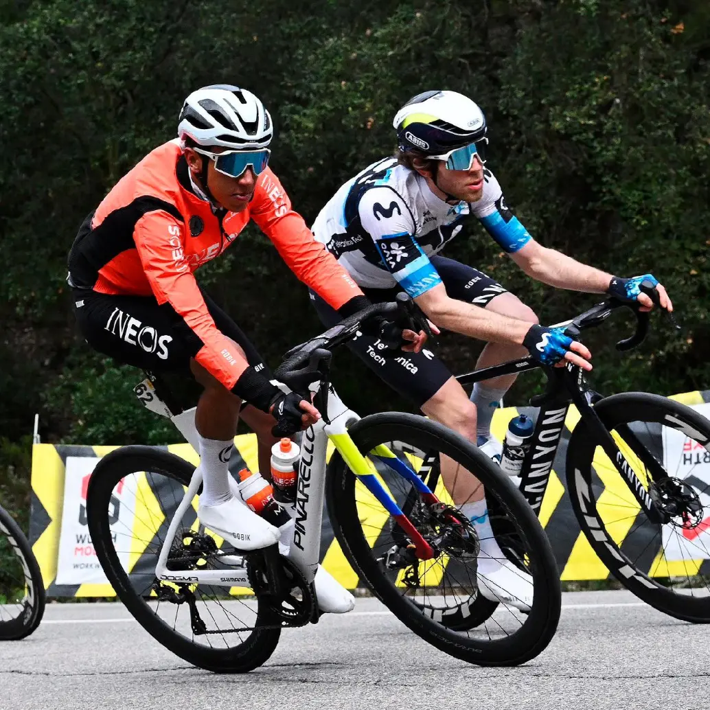 Egan Bernal ya ganó este año los títulos nacionales de contrarreloj y ruta. FOTO X-INEOS