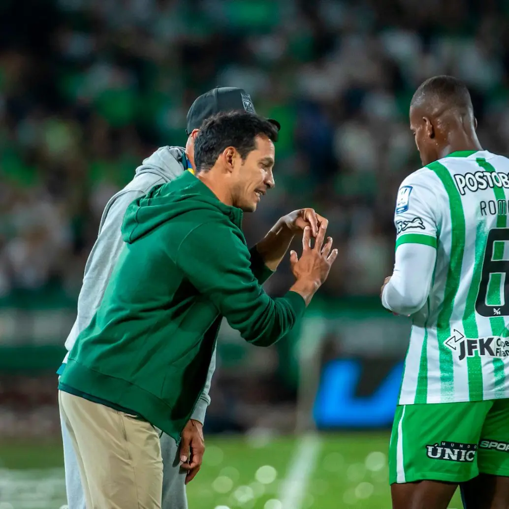 Diego Arias se mantiene firme como técnico de Nacional, el rendimiento lo avala. FOTO JUAN ANTONIO SÁNCHEZ