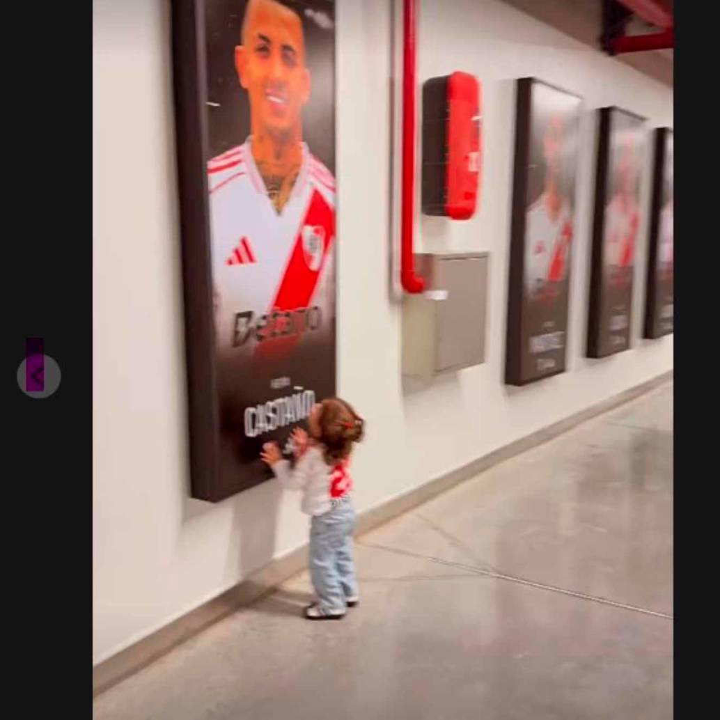 La pequeña hija de Kevin Castaño protagoniza un tierno video que es viral en redes sociales. FOTO: Captura de video
