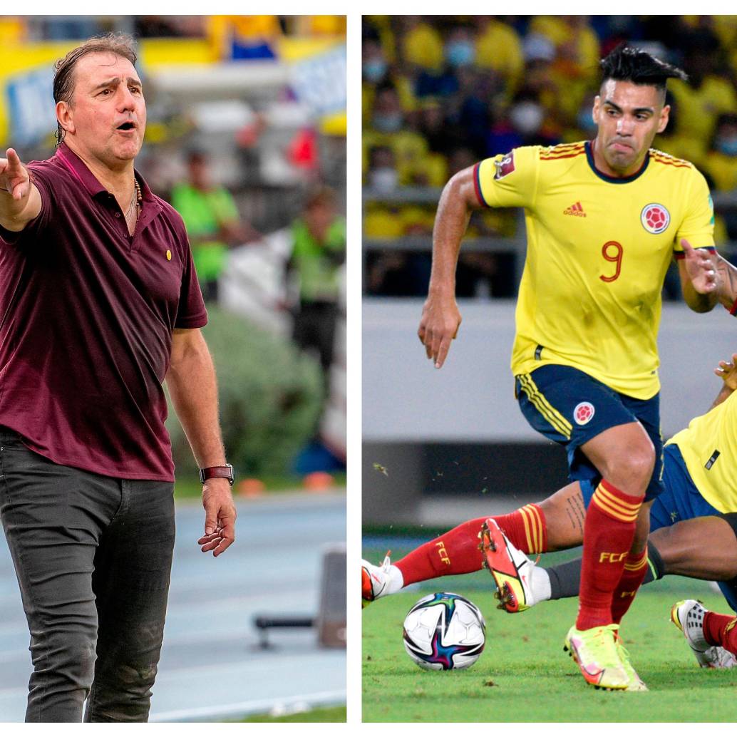 Néstor Lorenzo manifestó que ojalá Falcao llegue a un gran nivel en Millonarios. FOTOS JUAN ANTONIO SÁNCHEZ Y GETTY