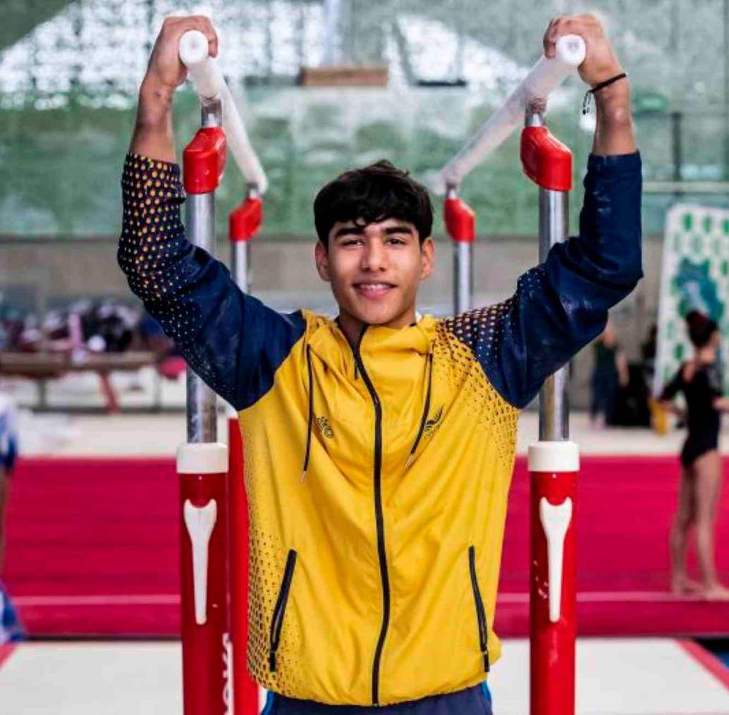 El cucuteño Ángel Barajas es uno de los deportistas colombianos de gran proyección, se espera que pueda estar con Colombia en dos o tres Juegos Olímpicos más. FOTO EL COLOMBIANO 