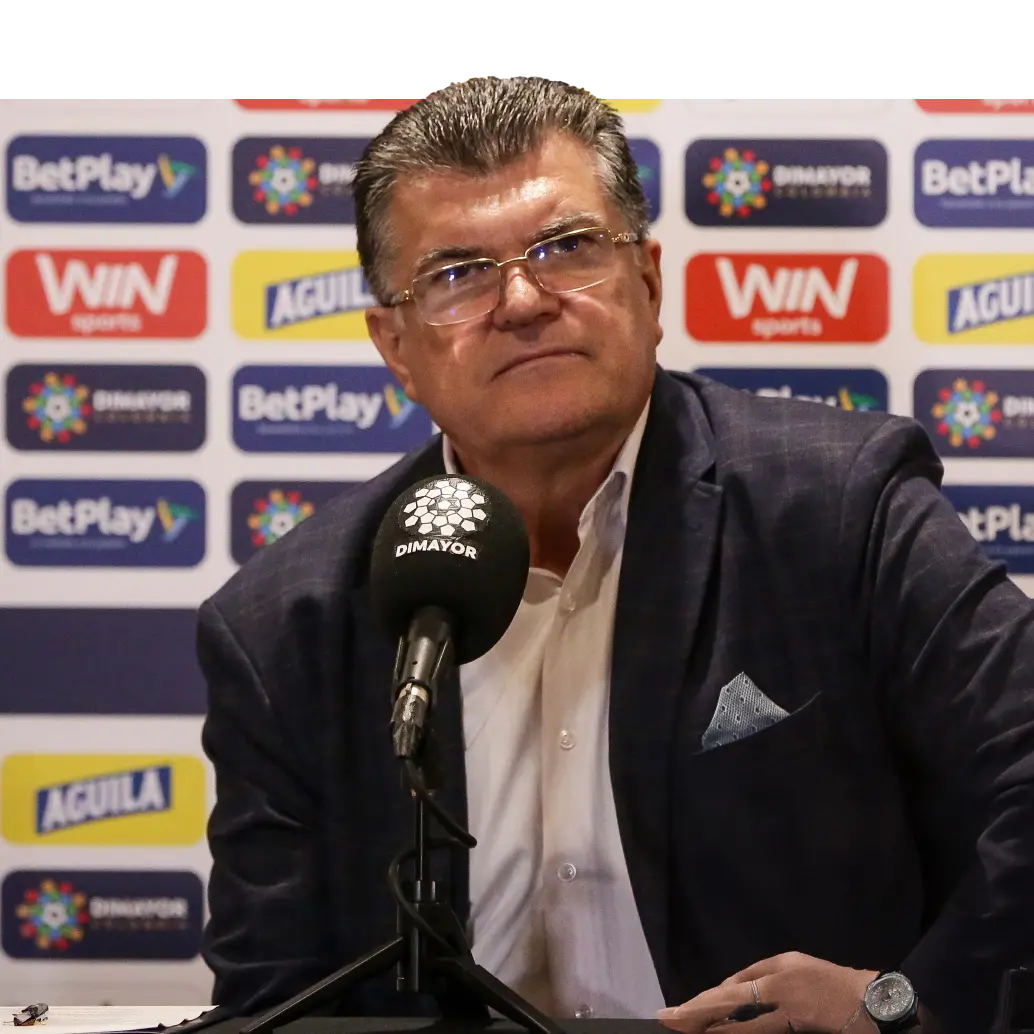Carlos Mario Zuluaga encabezará la idea de reducir los equipos de la primera división del fútbol colombiano. Foto: Colprensa