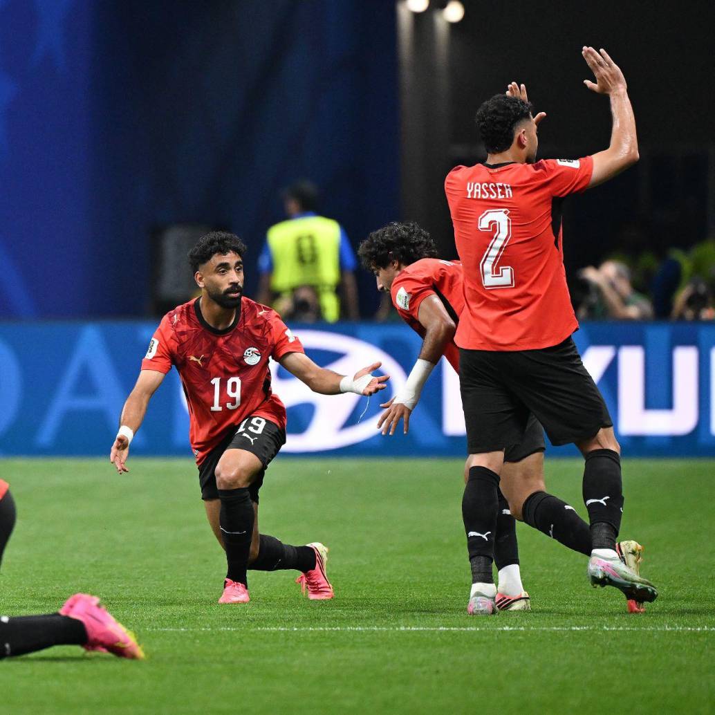 Egipto golpeó primero y tiene en aprietos a la actual campeona del mundo. Foto: Xinhua