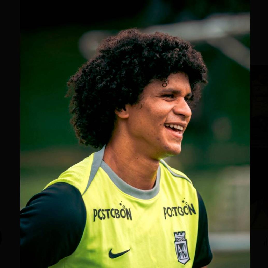 El venezolano Eduard Bello refuerzo de Atlético Nacional para la temporada 2026. FOTO CORTESÍA ATLÉTICO NACIONAL 