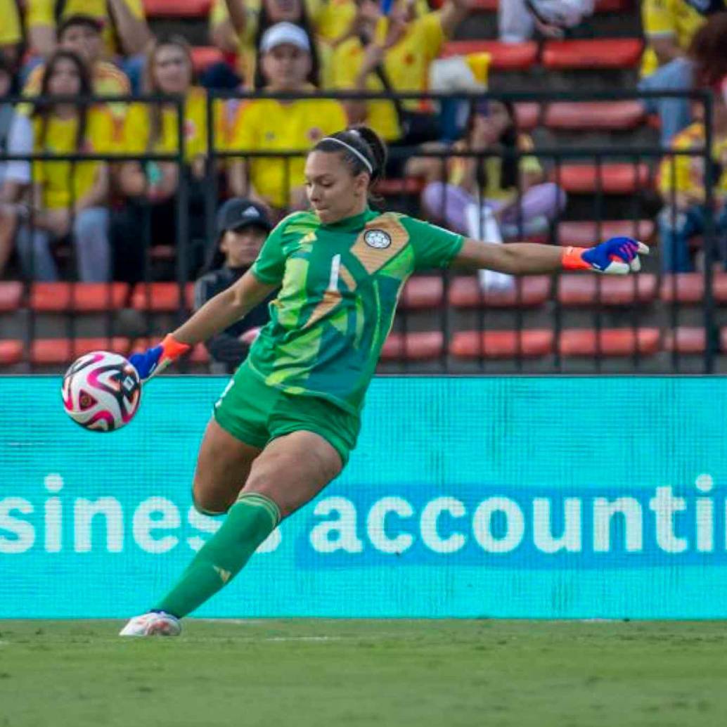 La arquera Luisa Agudelo, quien milita en el Deportivo Cali, fue llamada a última hora para integrar la Selección Colombia para Copa América. FOTO: Juan Antonio Sánchez