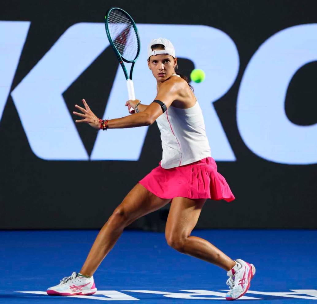 Emiliana Arango es la número 53 del mundo, la mejor colombiana y la quinta tenista nacional en alcanzar el ranquin WTA. FOTO GETTY 