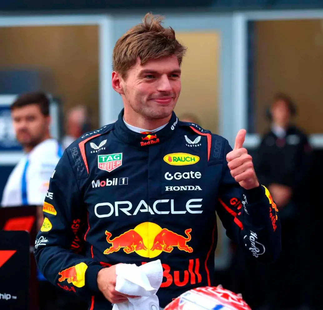El neerlandés<b> </b>Max Verstappen de Red Bull, ganó con gran autoridad el Gran Premio de Azerbaiyán de Fórmula 1. FOTO GETTY 