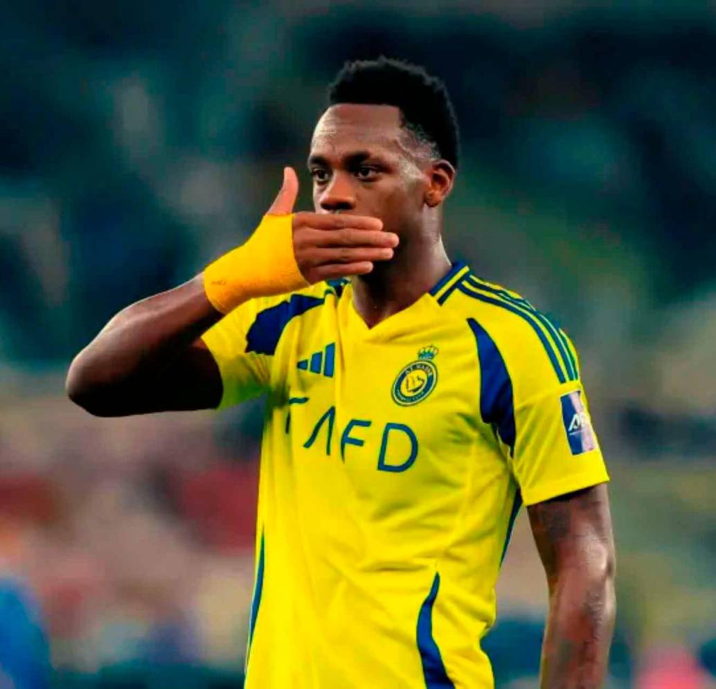 El delantero colombiano Jhon Jáder Durán no seguiría en el Al Nassr de la Liga de Arabia. FOTO TOMADA X @AlNassrFC_EN