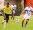 En el estadio de Ditaires de Itagüí se disputó el duelo entre Leones y Atlético FC por la octava fecha del Torneo BetPlay. FOTO CORTESÍA LEONES