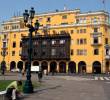 Centro Histórico de Lima, la ciudad donde se pierde más tiempo de vida en trancones. FOTO DONALDO ZULUAGA