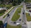 Imagen aérea de uno de los tramos de la autopista Medellín - Bogotá. FOTO Manuel Saldarriaga