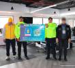 Esta fue una de las oficinas embargadas a Perenco en Bogotá, con fines de extradición. FOTO: CORTESÍA DE LA FISCALÍA.