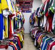 Colección de camisetas de fútbol propiedad del fanático Gustavo Arbeláez. Foto: Jaime Pérez Munévar