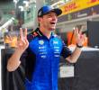 El piloto Max Verstappen, ganador del Gran Premio de Singapur, su segundo triunfo en la temporada. FOTO: Getty