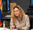 La ministra del Trabajo, Natalia López Fuentes, presentó ante el Congreso el presupuesto del sector para 2027 y advirtió sobre el déficit.