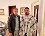 Esta es la foto que nadie se esperaba: el dirigente de Fedegán, José Félix Lafaurie, se reunió en Bogotá con el representante campesino y senador del Pacto César Pachón. FOTO Redes Sociales