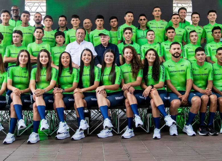 El Team Sistecrédito, que hizo pretemporada en el Oriente antioqueño, debutará en el calendario 2025 en el Campeonato Nacional en Bucaramanga la próxima semana. FOTO JAIME PÉREZ