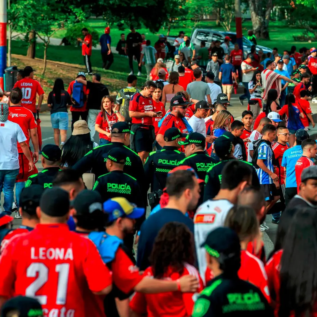 Esta vez la localía en el clásico es para el Independiente Medellín. FOTO CAMILO SUÁREZ