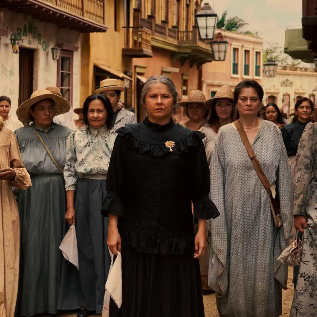 Esta es una de las imágenes de la segunda temporada de Cien años de soledad. FOTO: Mauricio González / Netflix.