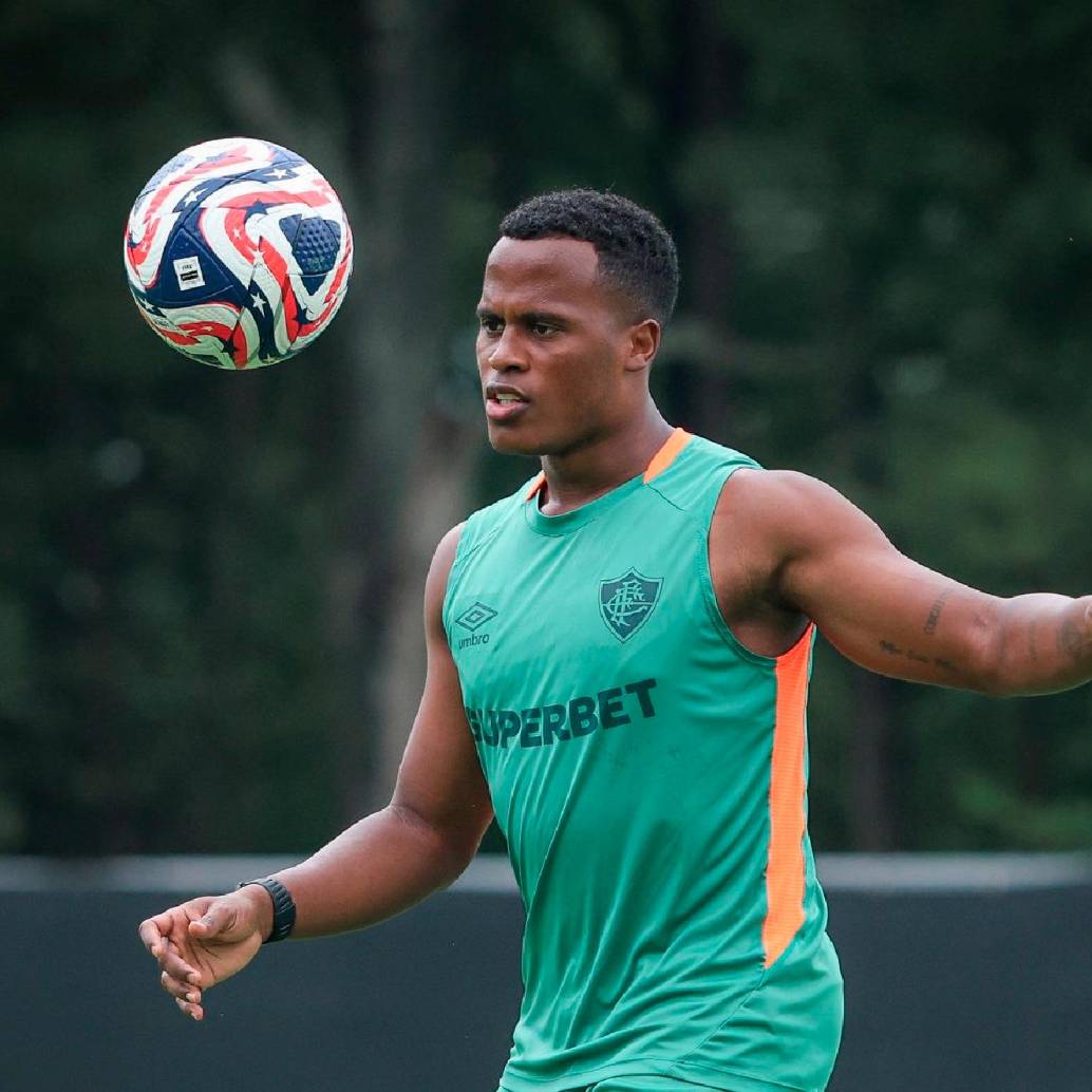 Jhon Arias, una de las figuras del Fluminense de Brasil. FOTO X-FLUMINENSE