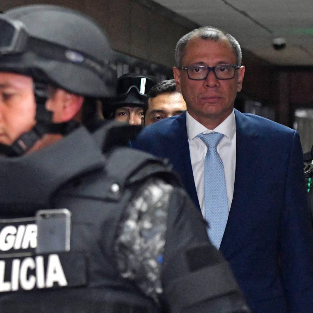 <span class="mln_uppercase_mln">Jorge</span><b><span class="mln_uppercase_mln"> Glas fue vicepresidente de Ecuador desde 2013 hasta 2018, cuando se descubrió sus nexos con el caso Odebrecht. FOTO: AFP</span></b>