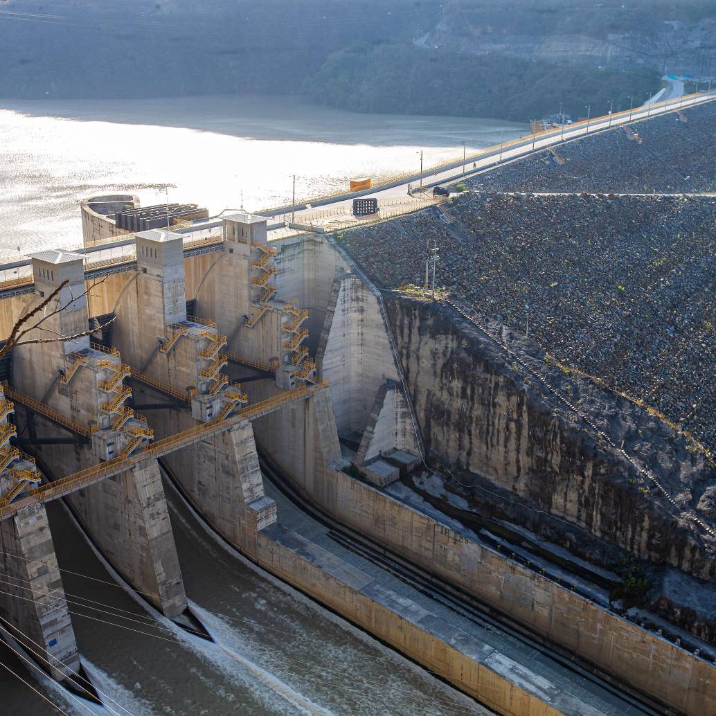 Aspecto de la Hidroeléctrica Hidroituango. FOTO: Esneyder Gutiérrez. Archivo El Colombiano