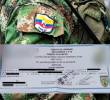 Este es uno de los certificados de permanencia temporal expedido en una vereda del departamento del Meta. FOTOS: CORTESÍA.